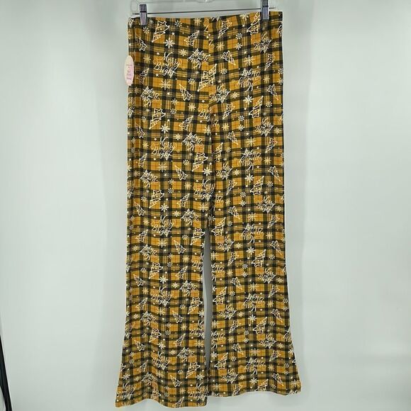 Full Circle Trends Merry and Bright plaid Christmas lounge pants NEW NWT 1X - Picture 5 of 13